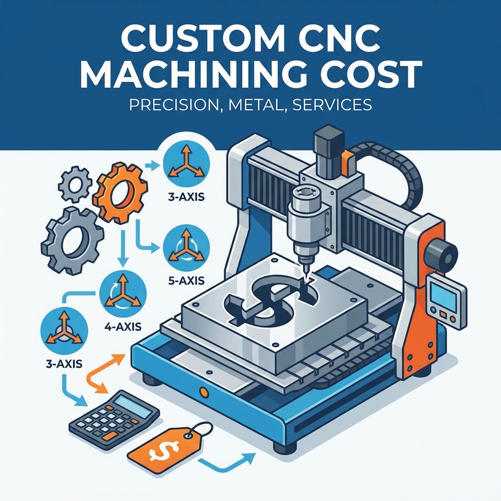 Quanto custa realmente a usinagem CNC personalizada?